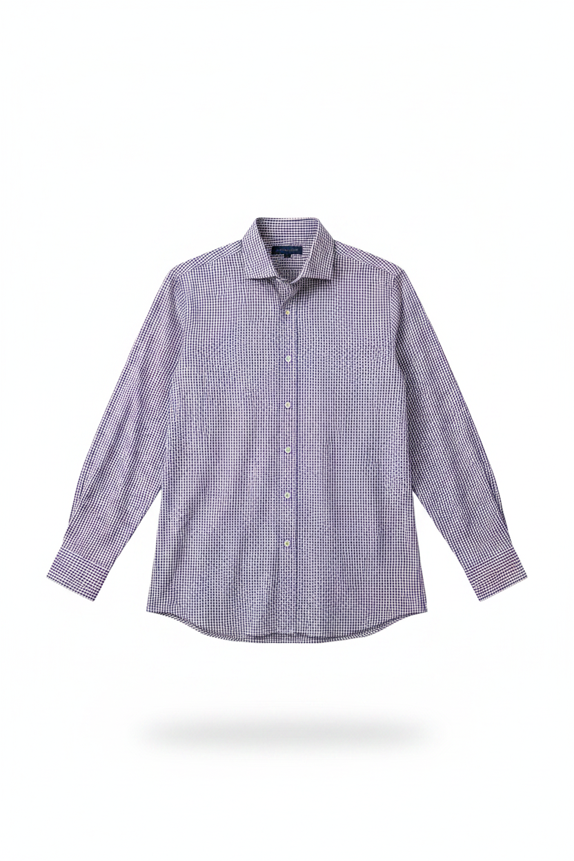 1. Tommy Hilfiger - Camisa Cuadros, Talla S