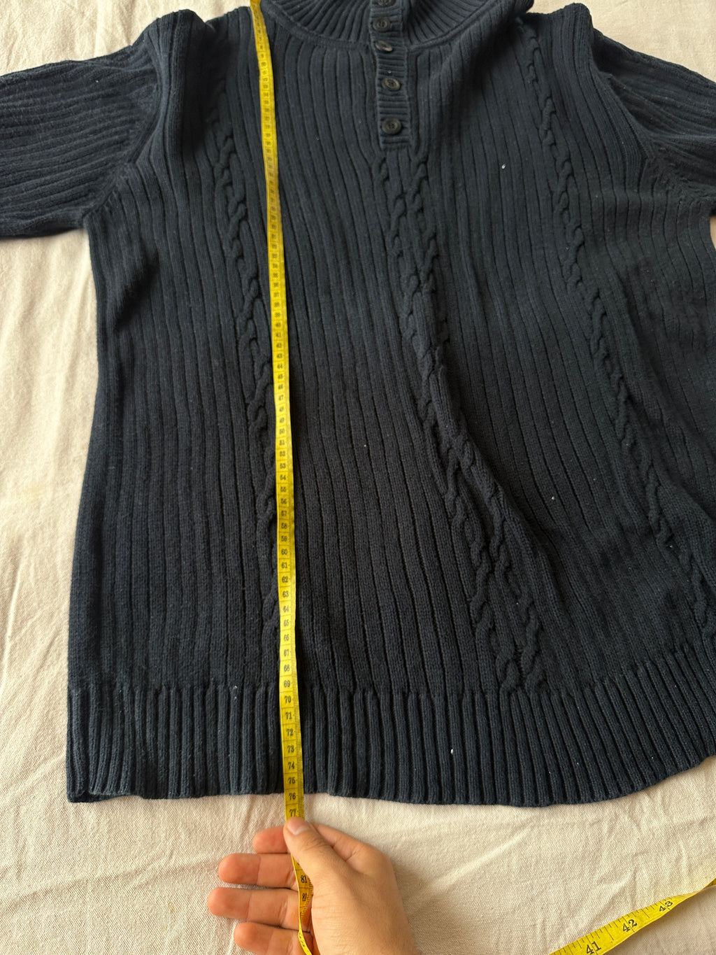 Ritzy of Italy — Sweater Negro, Talla L