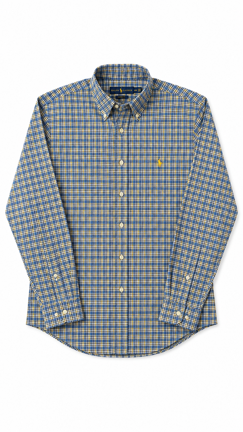 1. Ralph Lauren — Camisa a Cuadros, Talla M