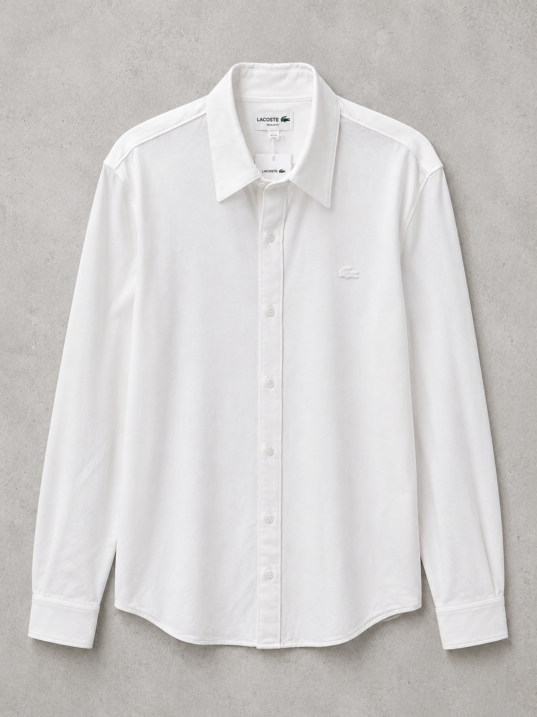Lacoste — Camisa Blanca