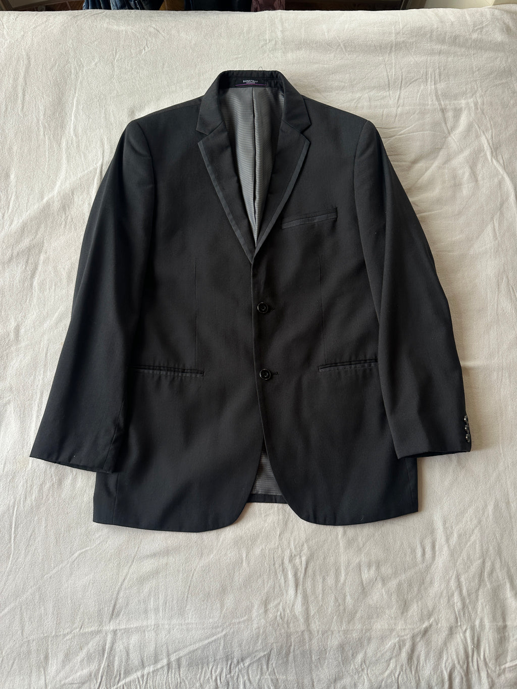 Donatelli — Blazer Negro, Talla L