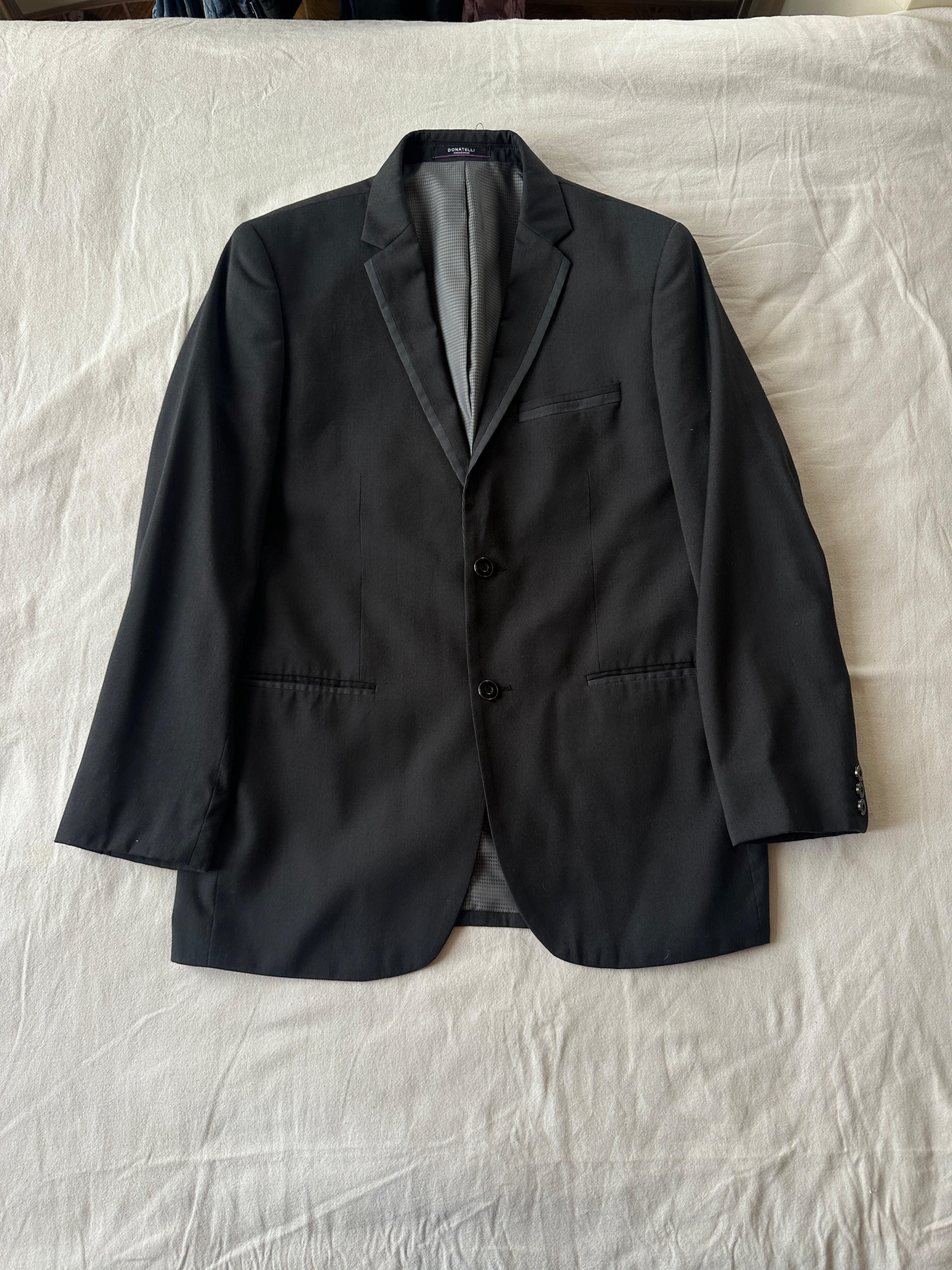 Donatelli — Blazer Negro, Talla L