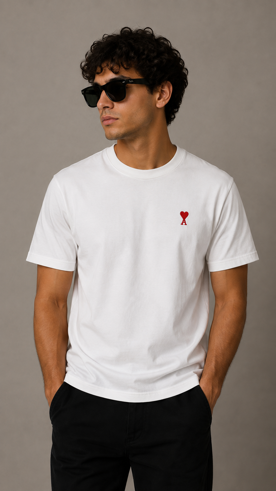 Ami Paris — Nuevo Polo Original, Talla L