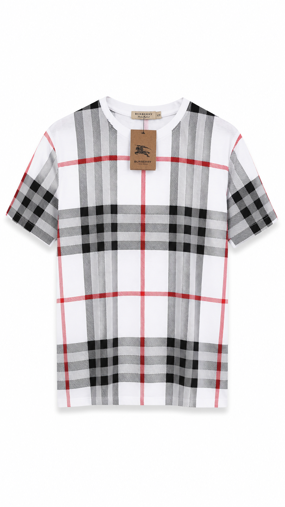 Burberry — Polo Blanco, Talla L