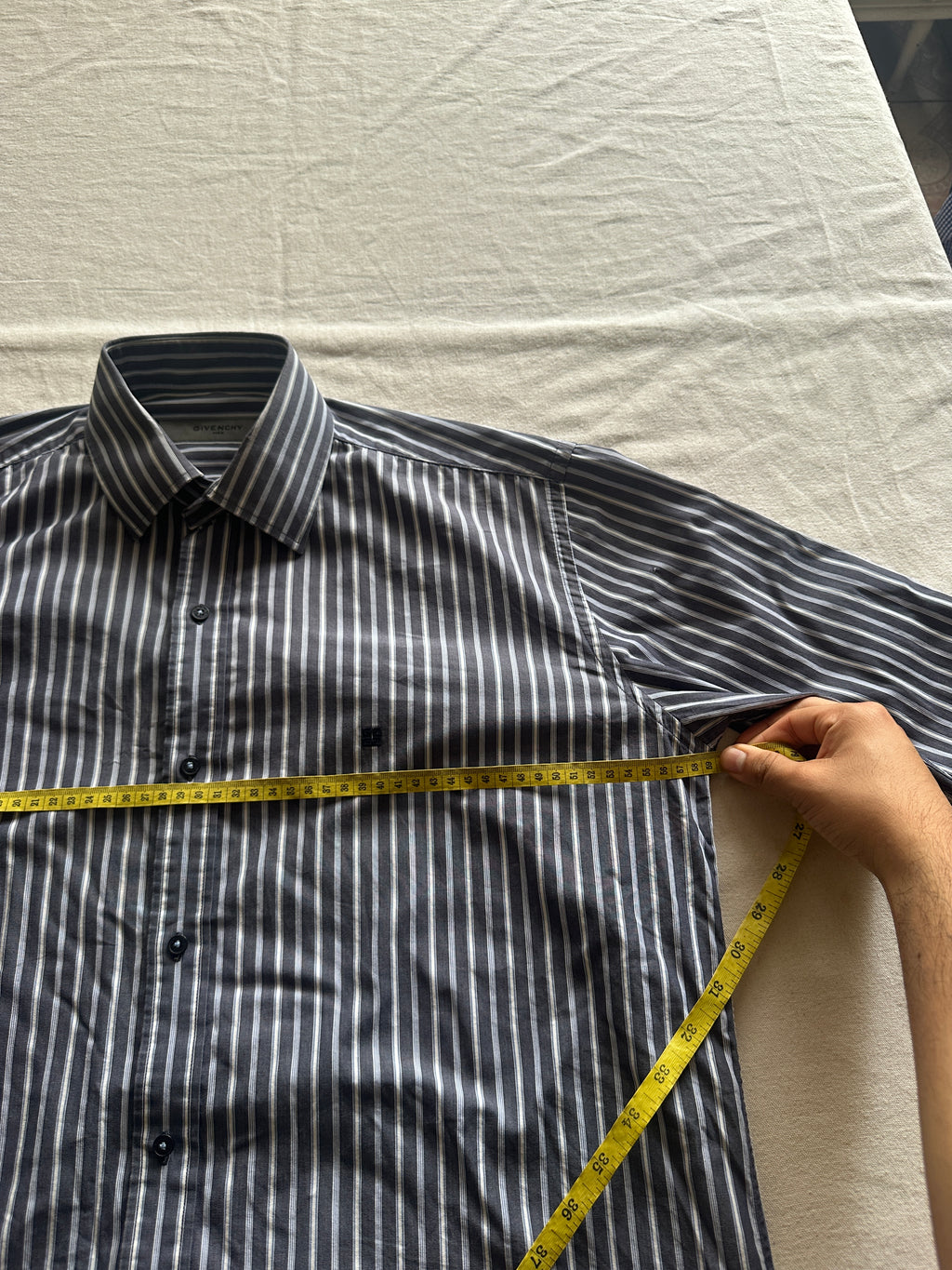 Givenchy — Camisa Rayas, Talla XL