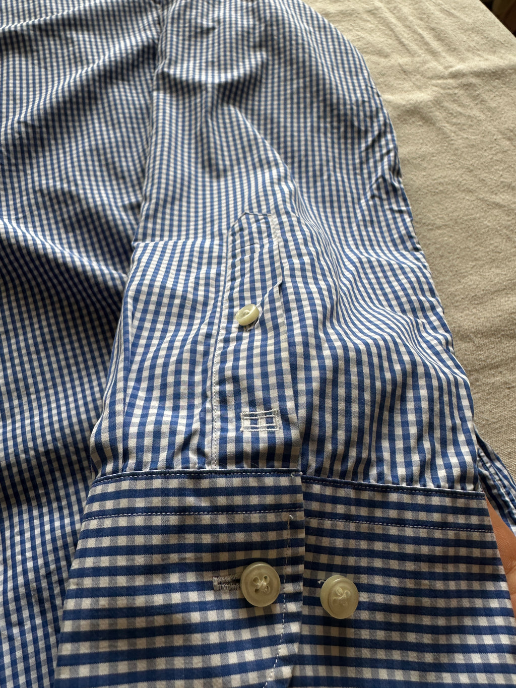 1. Tommy Hilfiger — Camisa Cuadros Pequeños, Talla XXL