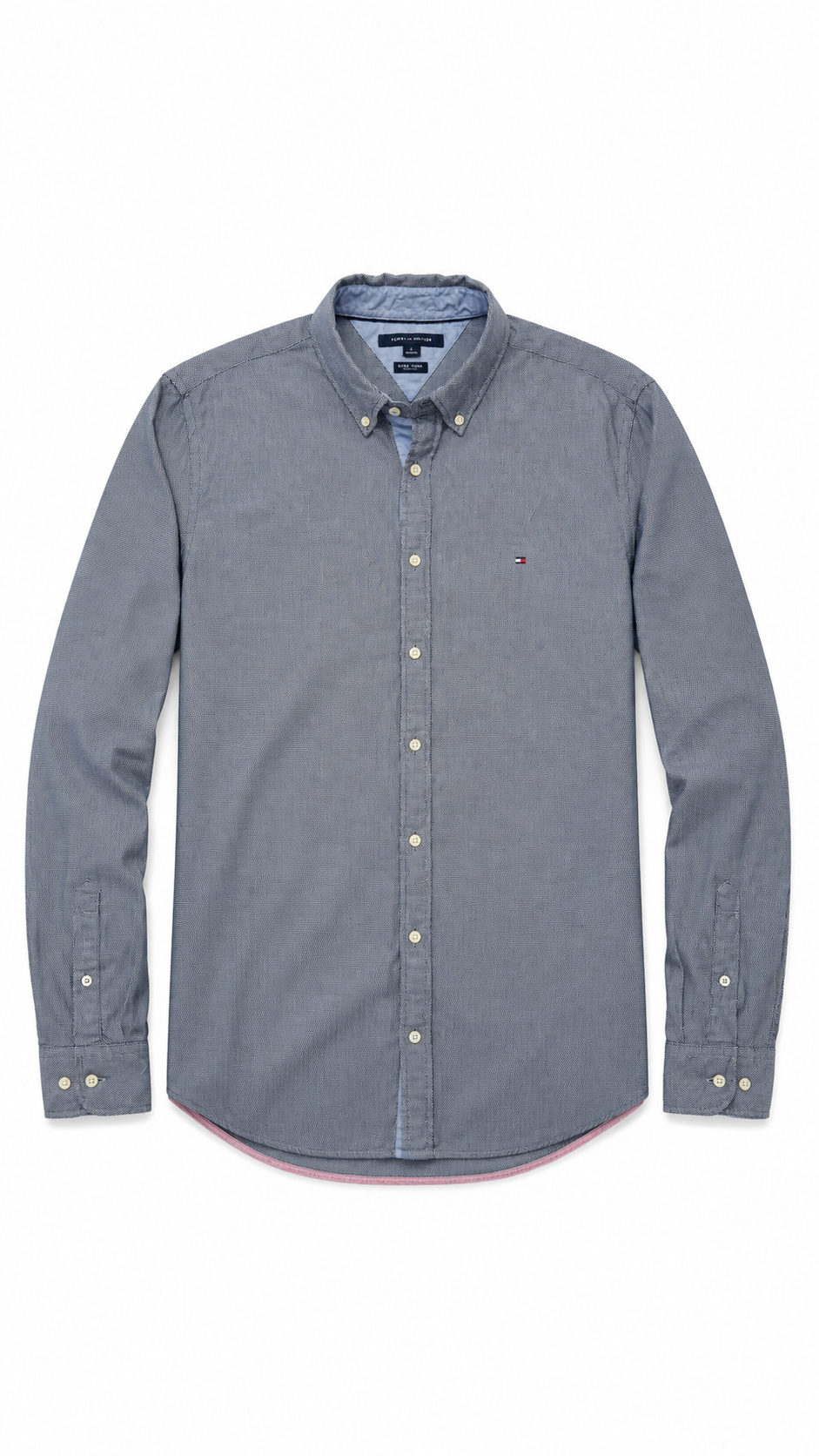 1. Tommy Hilfiger — Camisa Long Sleeve, Talla M