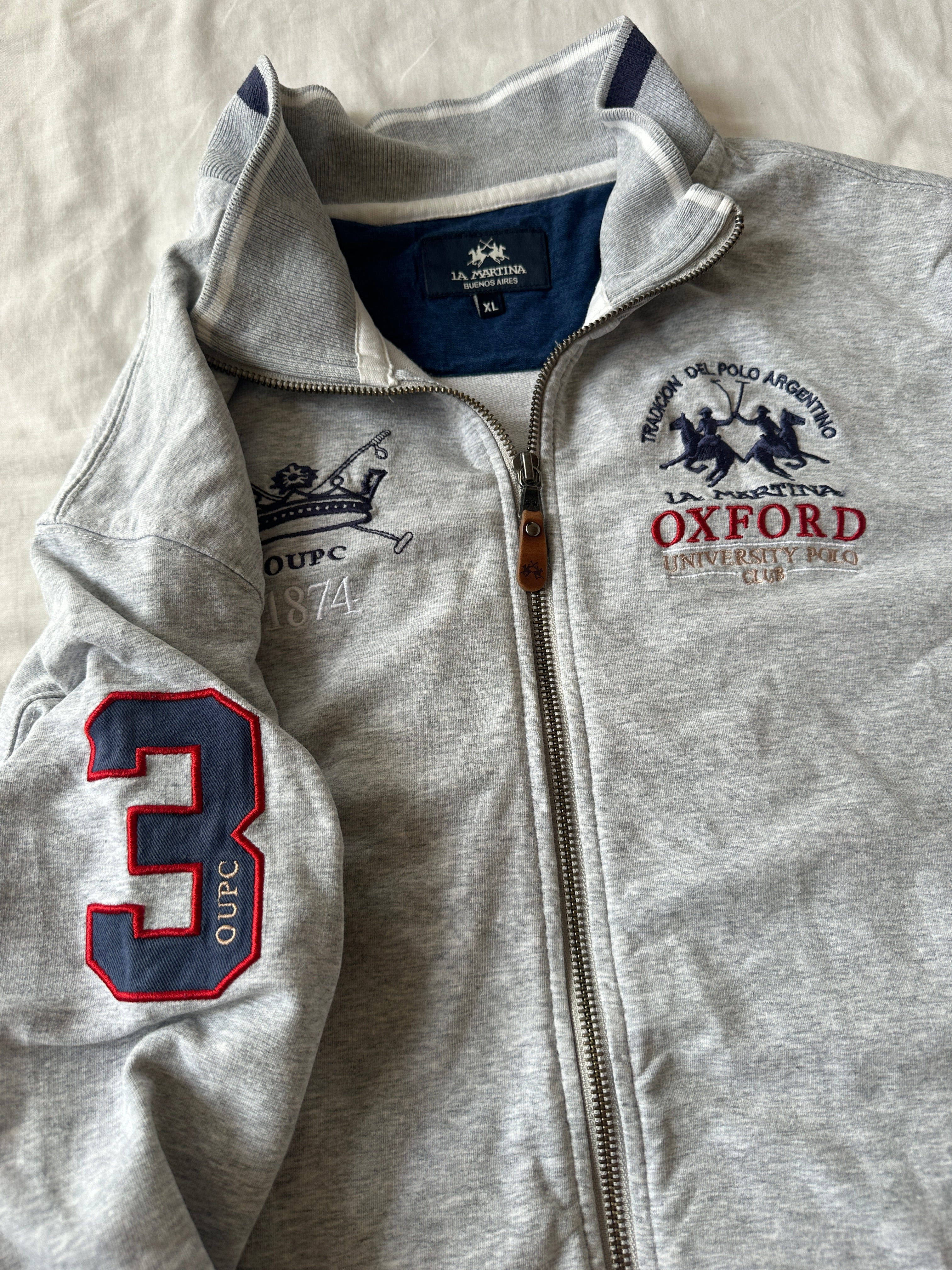 La Martina — Jacket Oxford, Talla XL