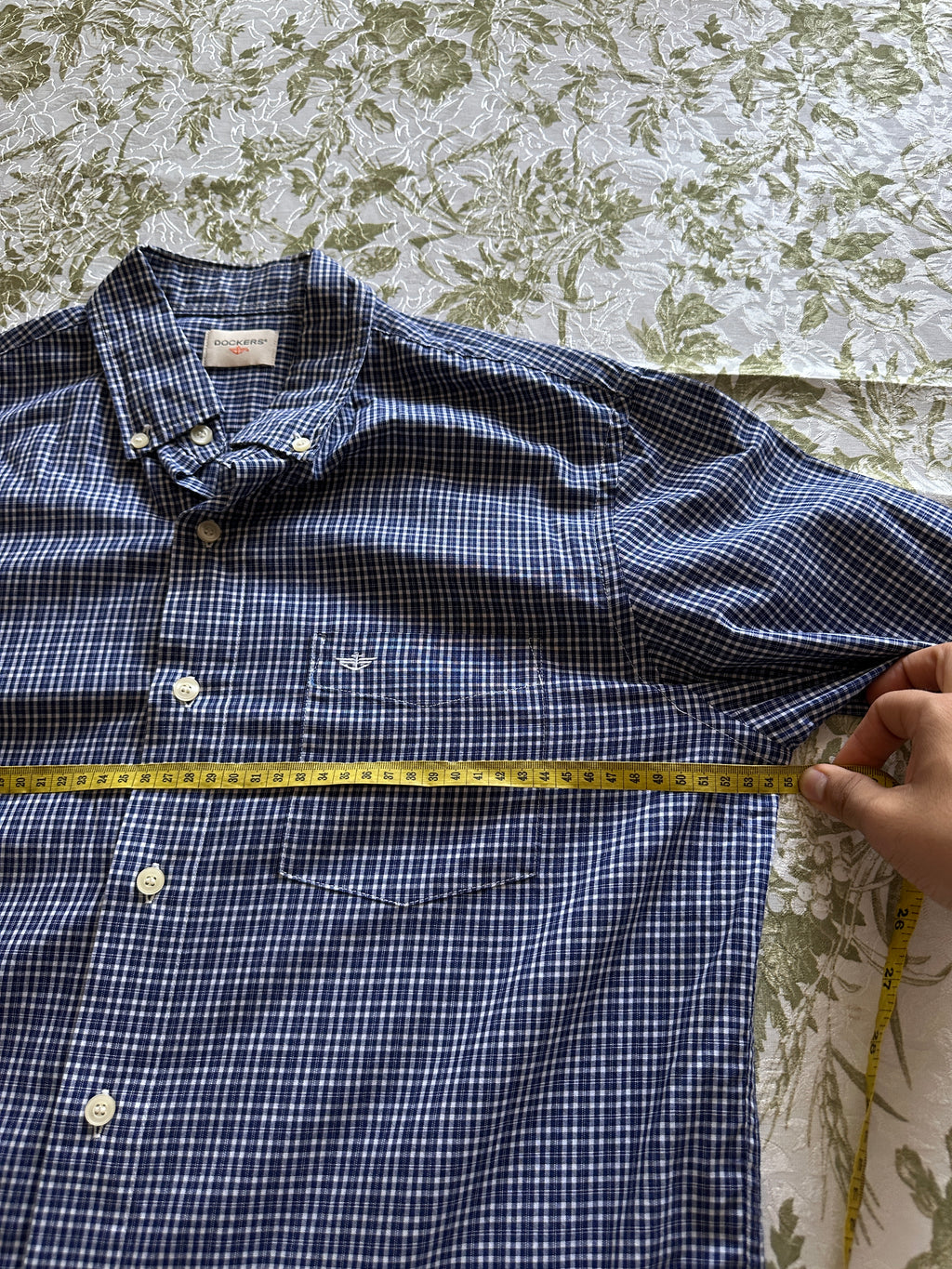 Dockers — Camisa Azul, Talla M