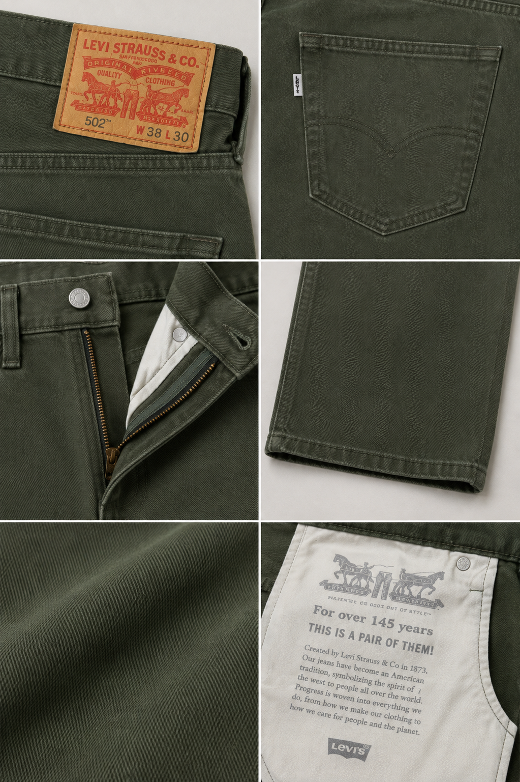 Levi’s 502 — Talla 33x30