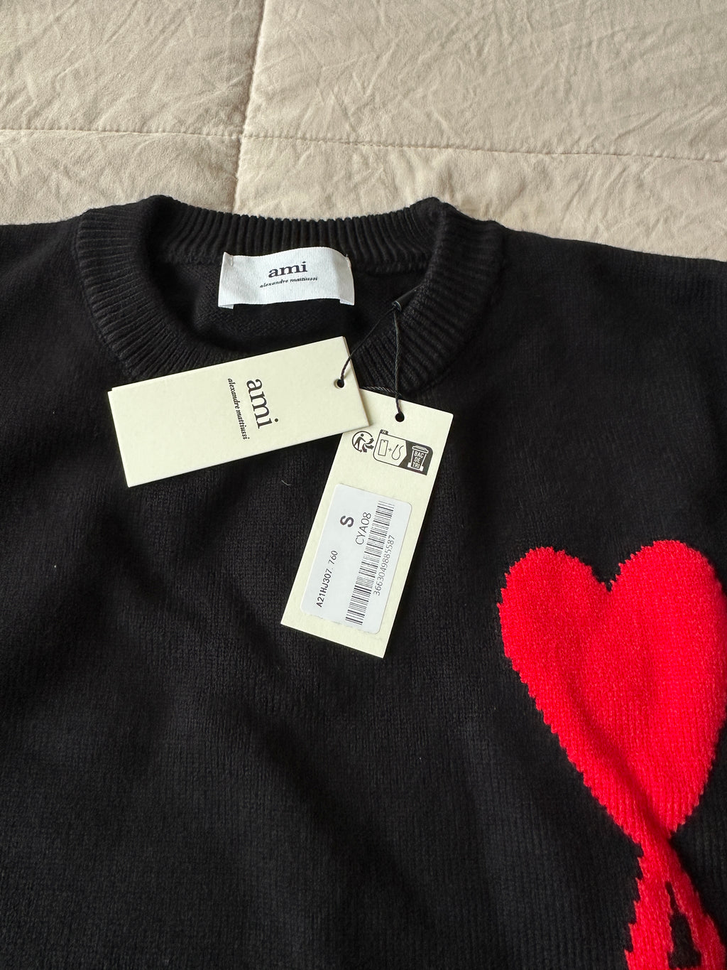 Ami Paris - Sweater Hilo Lana, Talla S