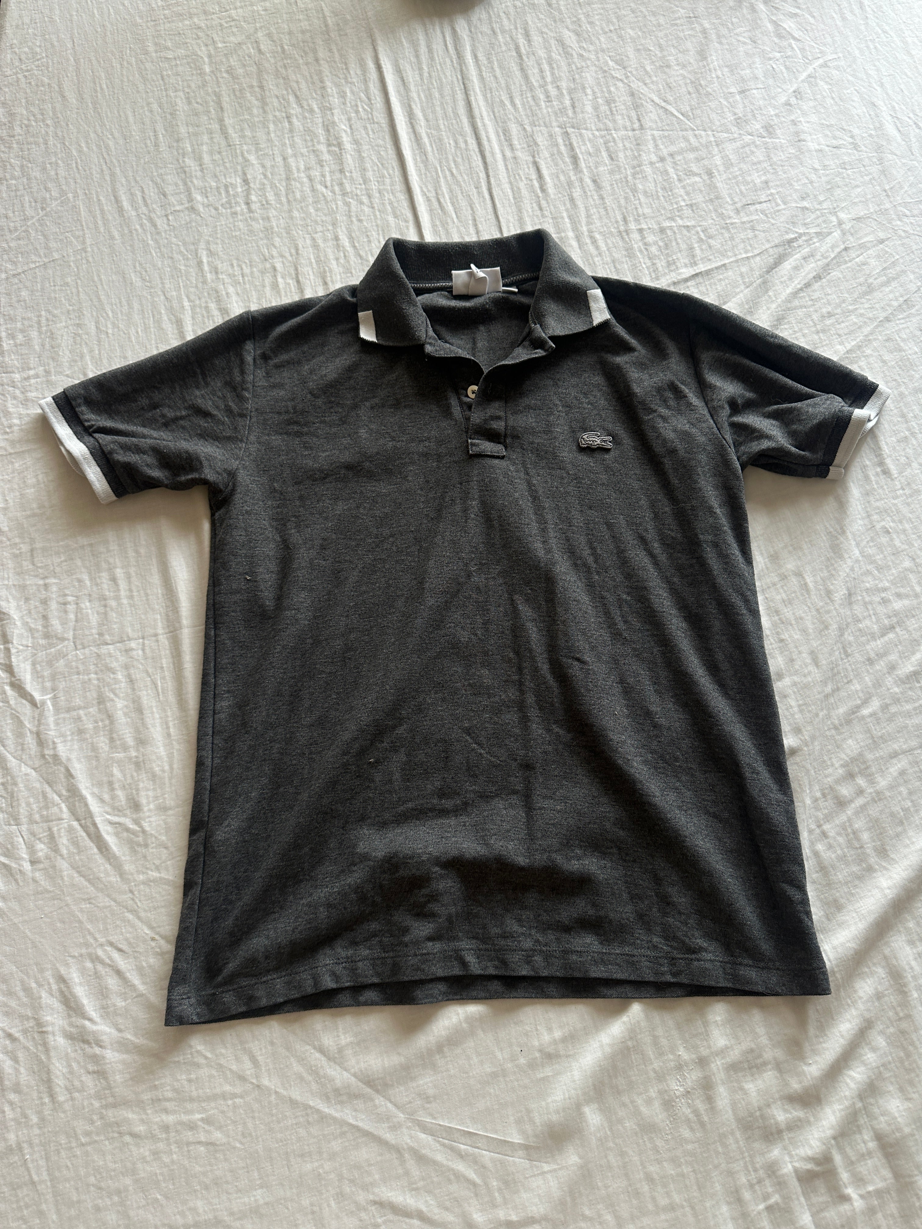 Lacoste — Camisero Gris, Talla L