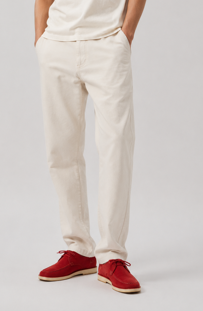 Clarks — Zapatos Gamuza Roja, Talla 45