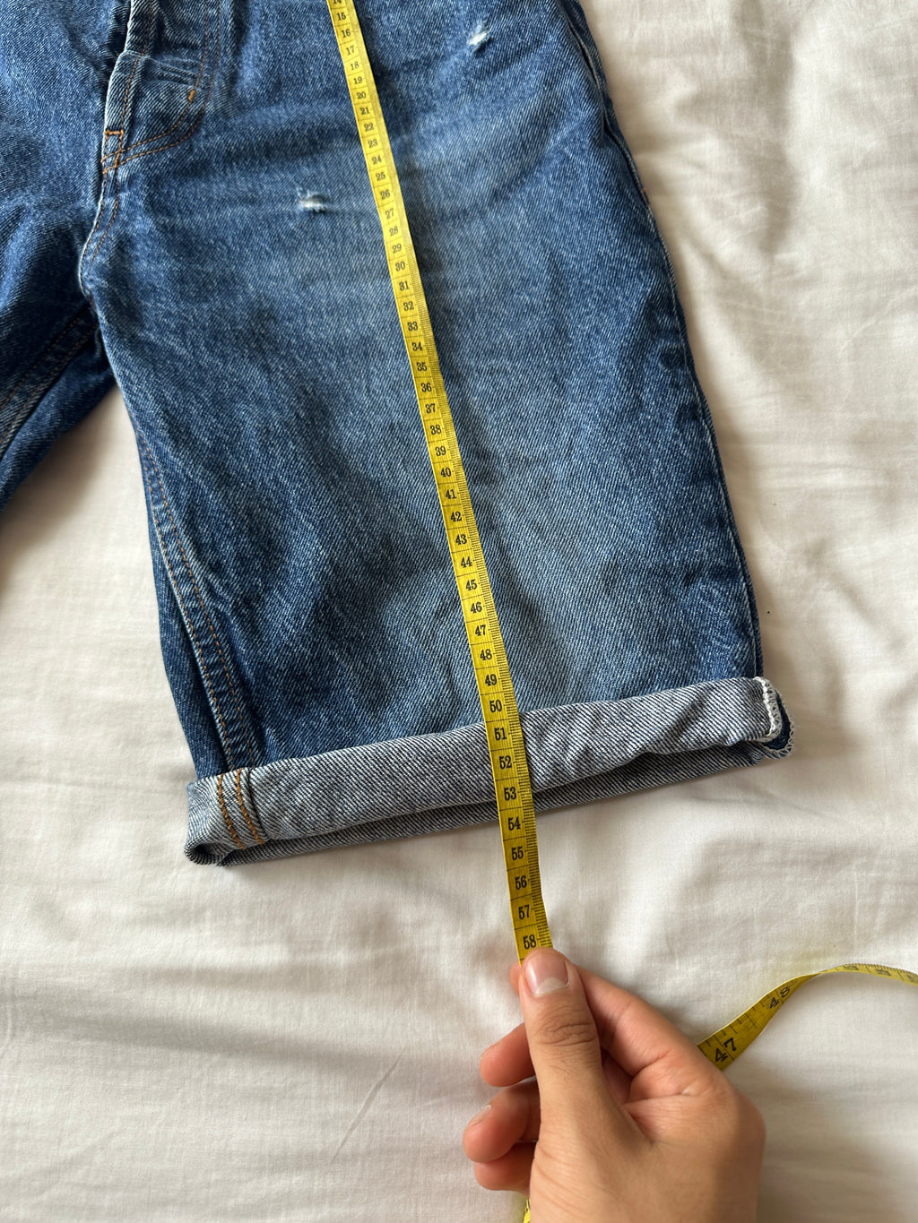 Hugo Boss — Denim Short, Talla 34