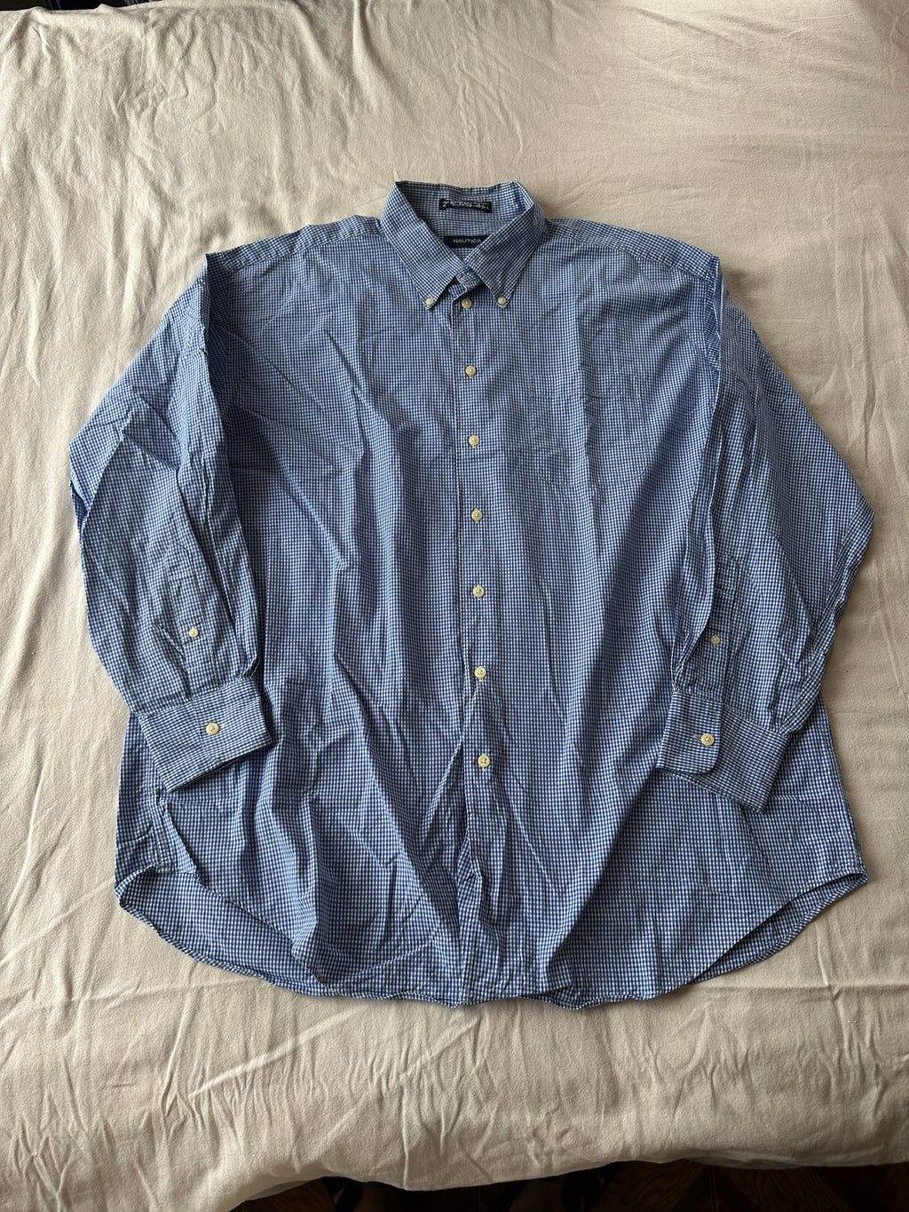 Náutica — Camisa Cuadros, Talla XL