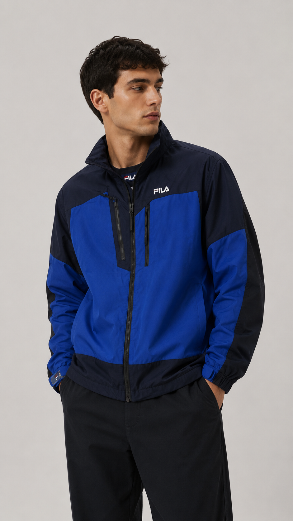 Fila — Jacket Deportiva, Talla M