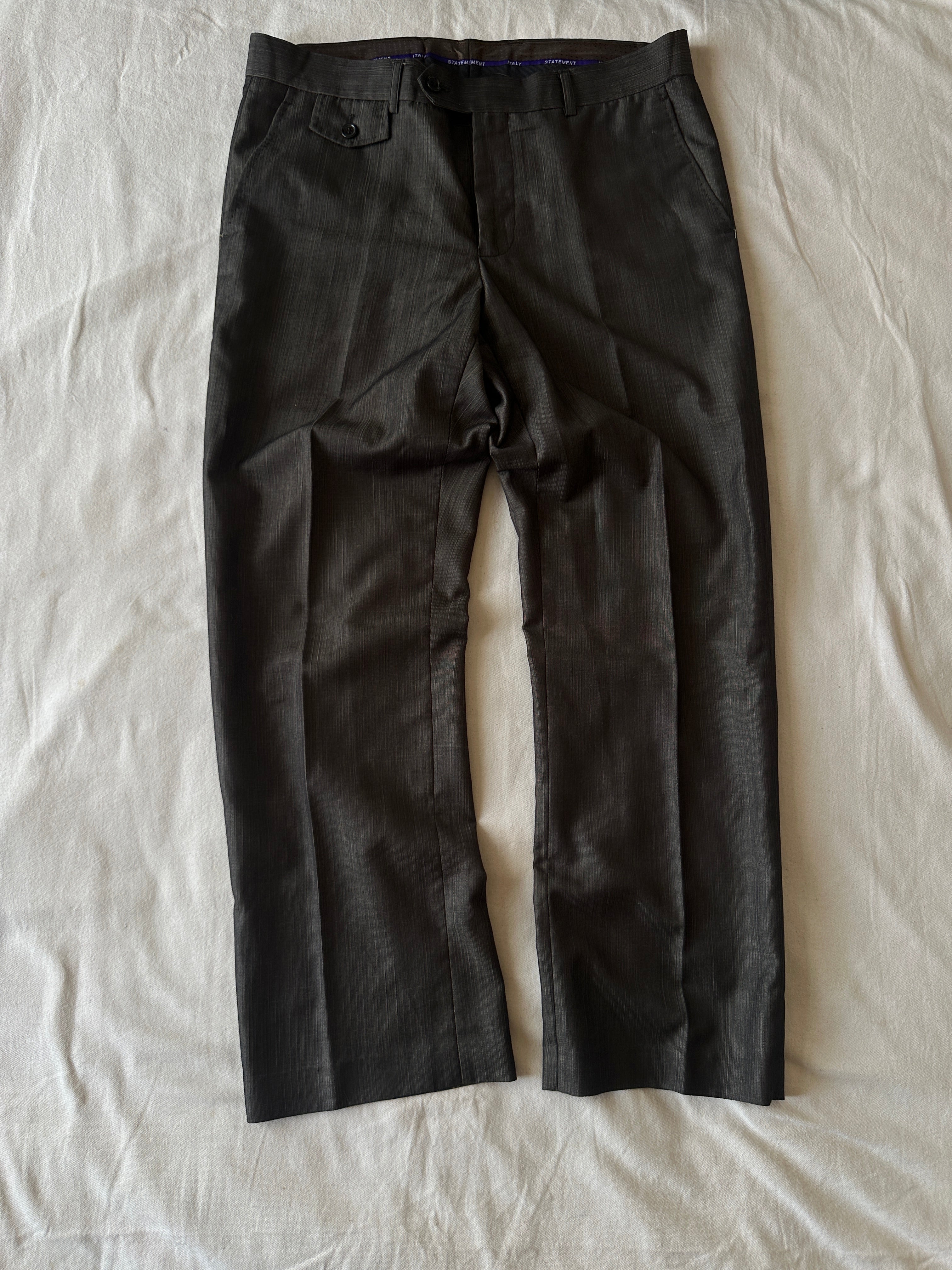 Statement Italy Confidence — Terno Hecho en Italia, Talla L