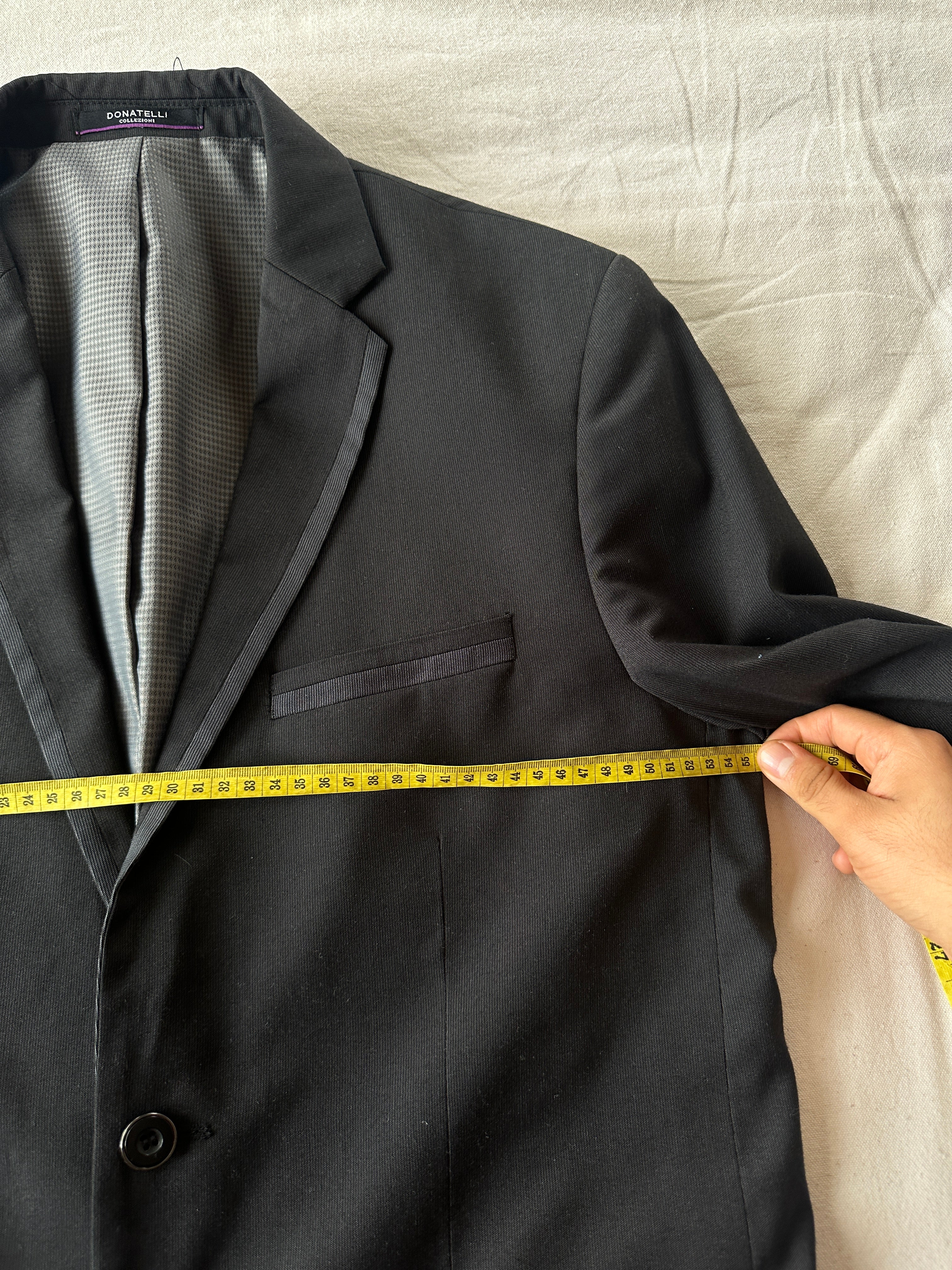 Donatelli — Blazer Negro, Talla L