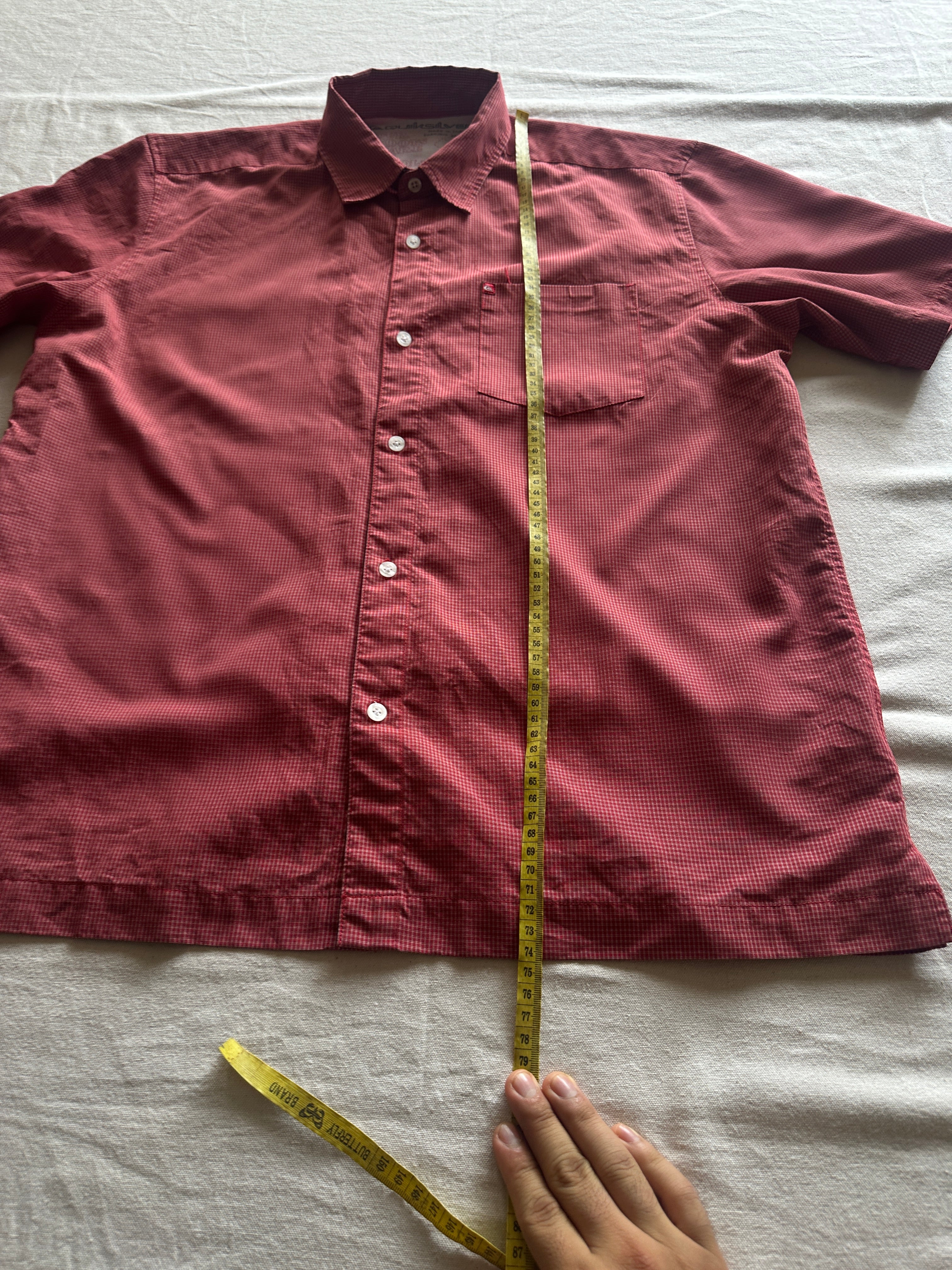 Quiksilver — Camisa Manga Corta, Talla M