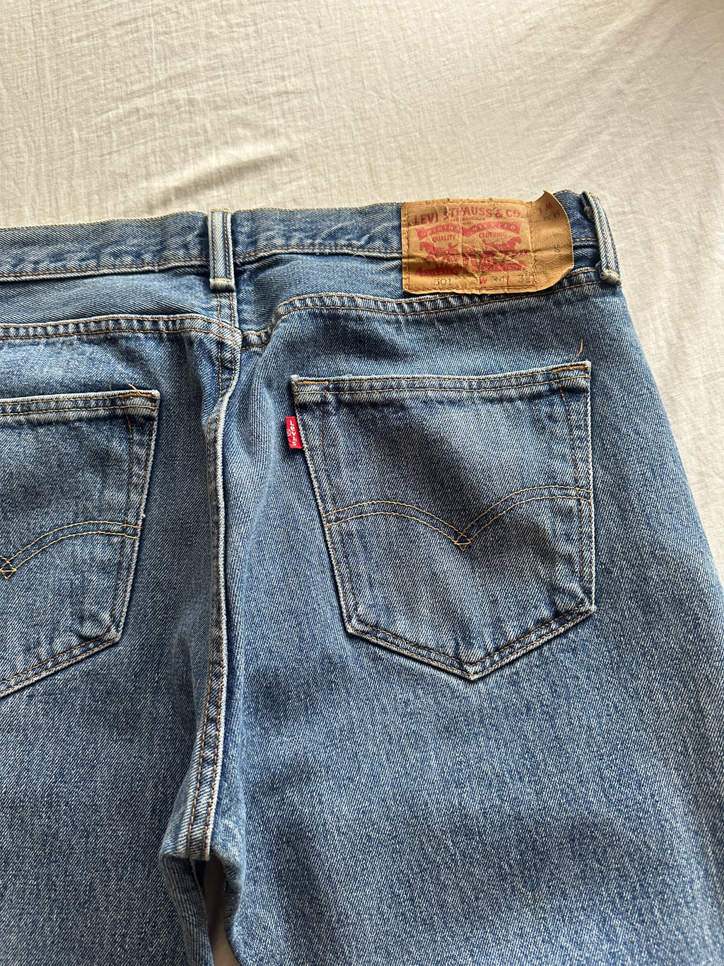 Levi’s 501 — Baggy Jean Botones, Talla 34x32