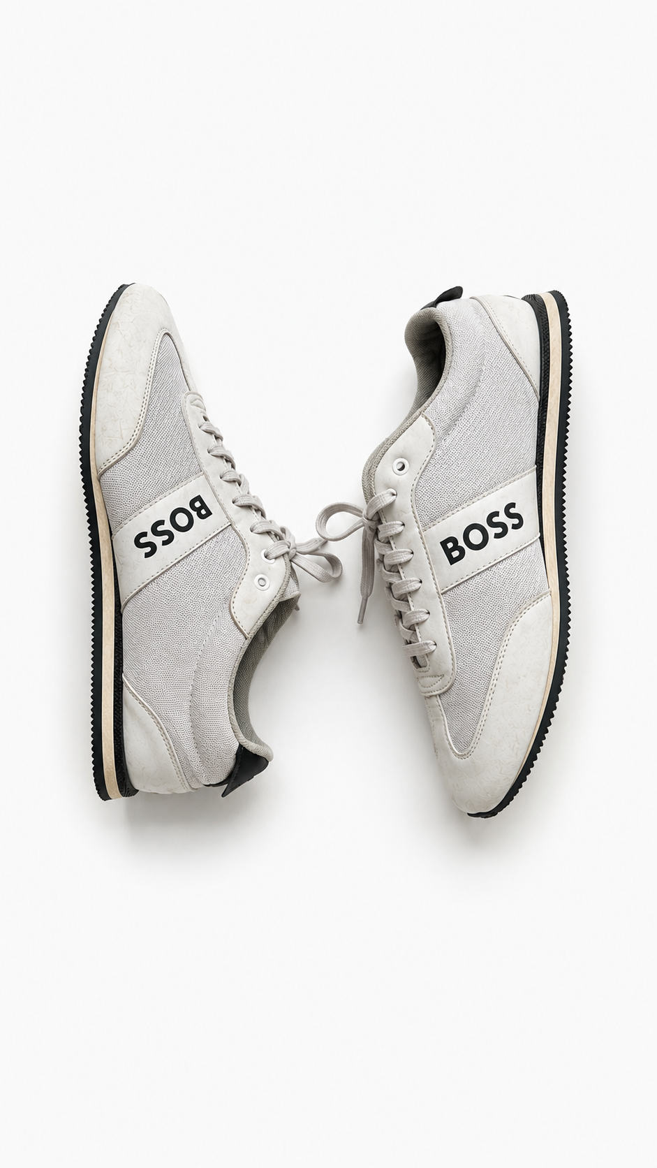 Hugo Boss — Zapatillas Blancas, Talla 45