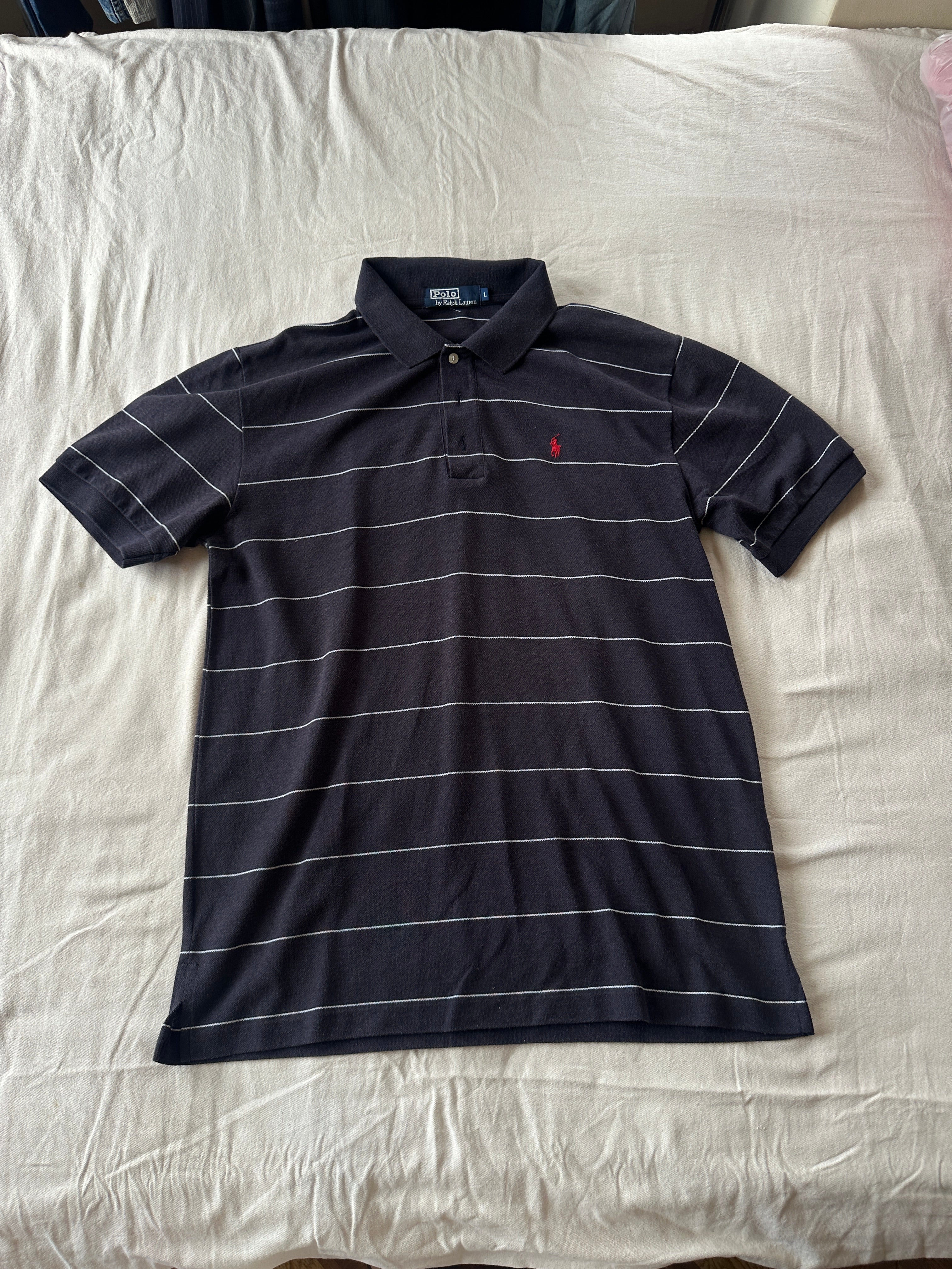 1. Ralph Lauren — Camisero Rayas, Talla L