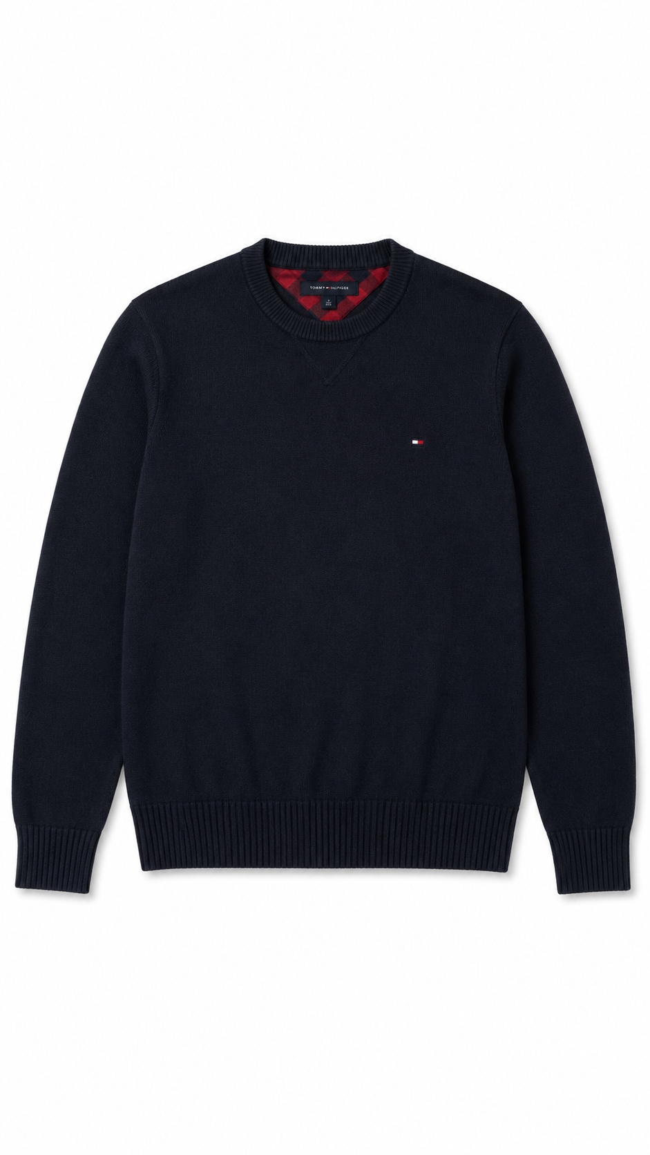 1. Tommy Hilfiger — Sweater Negro, Talla M