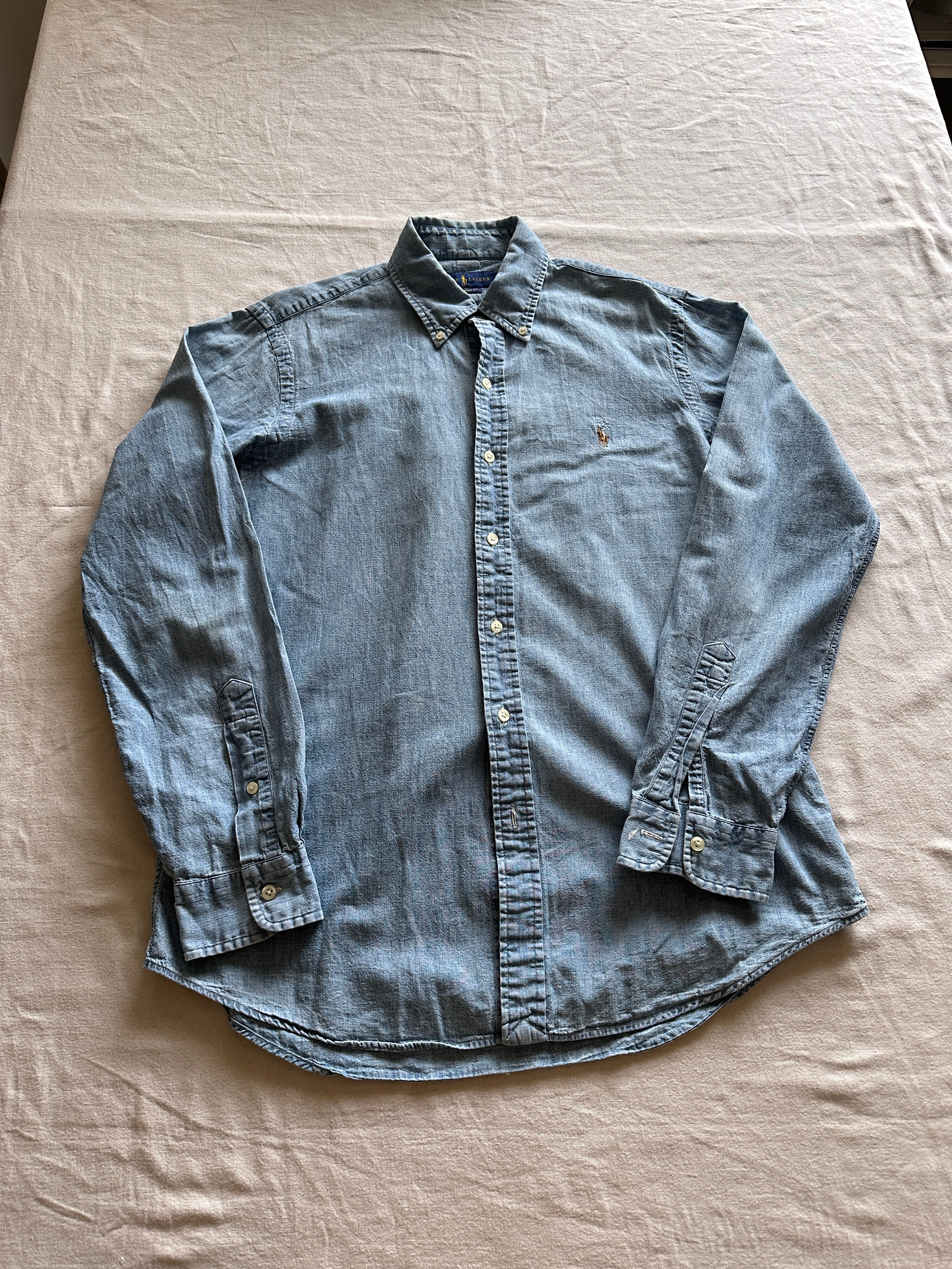 1. Ralph Lauren — Nuevo Camisa Mezquilla, Talla M