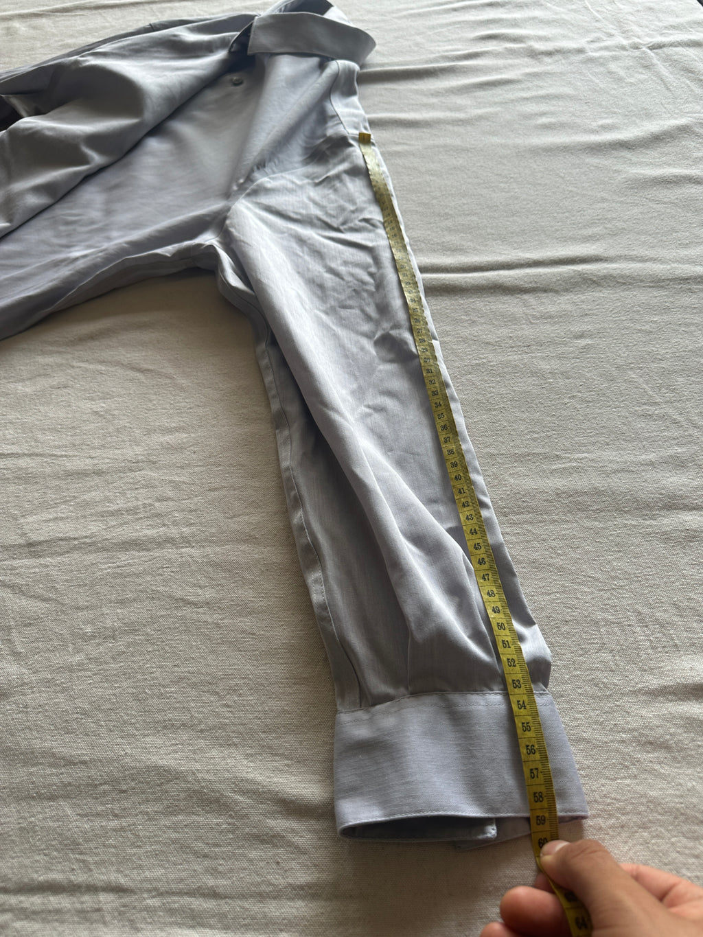 Calvin Klein — Camisa Plomo Claro, Talla L