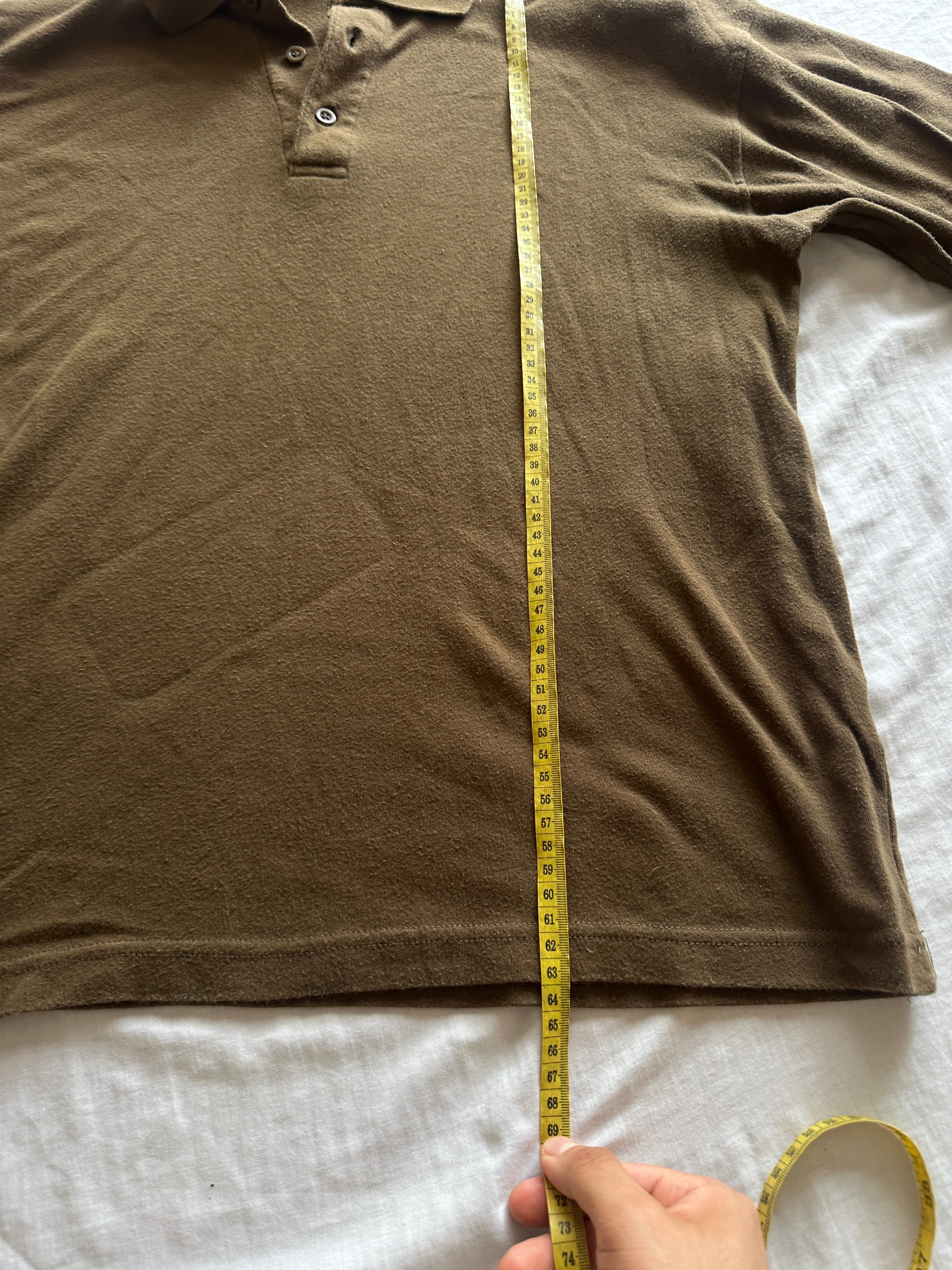 Zara — Camisero Verde Olivo, Talla L