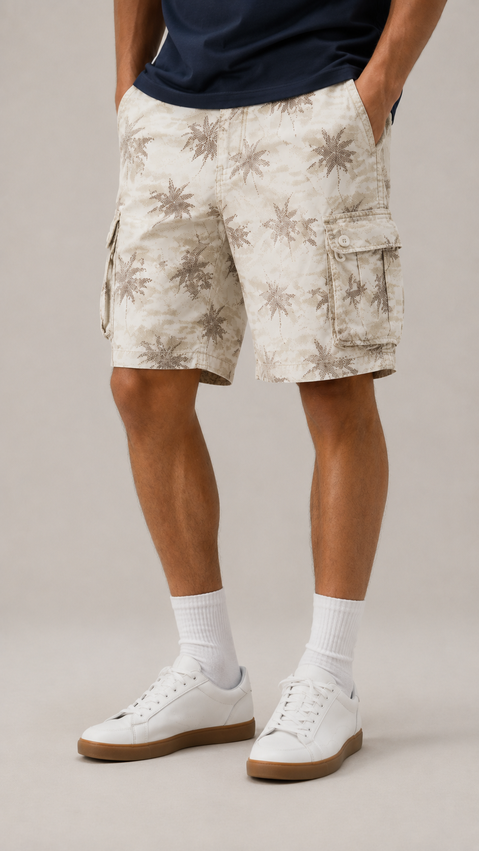Quiksilver — Short Cargo Camu, Talla 33