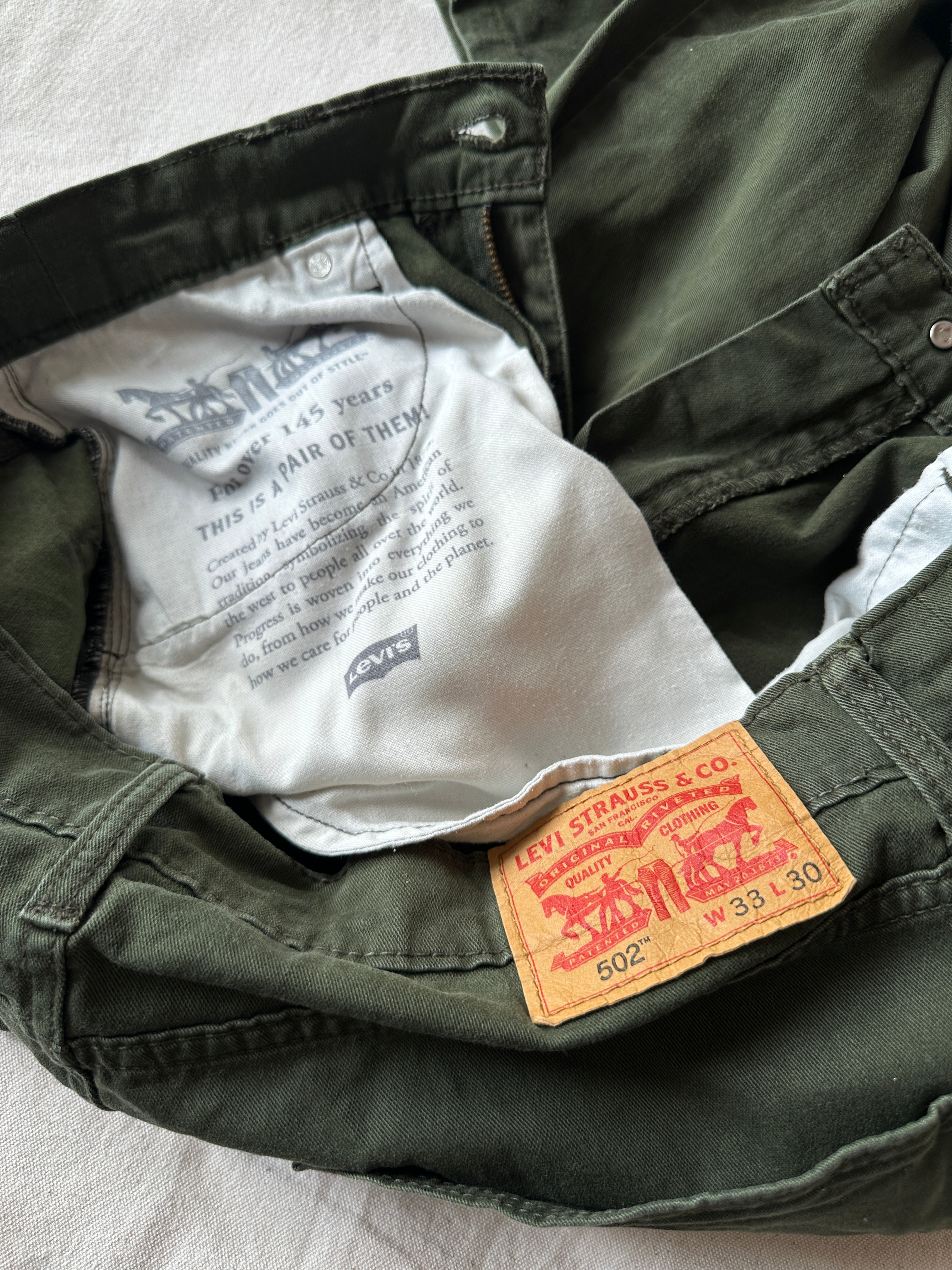 Levi’s 502 — Talla 33x30