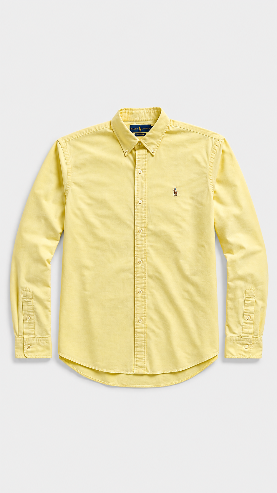 Ralph Lauren — Seminuevo Camisa Amarilla, Talla XL