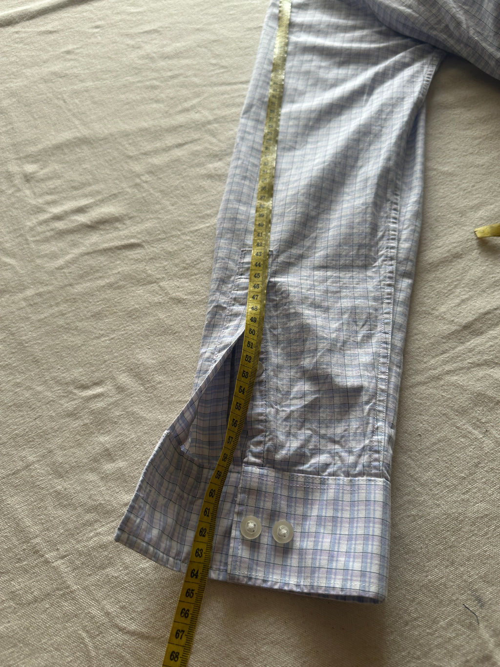 Michael Kors — Camisa Cuadros Slimfit, Talla L