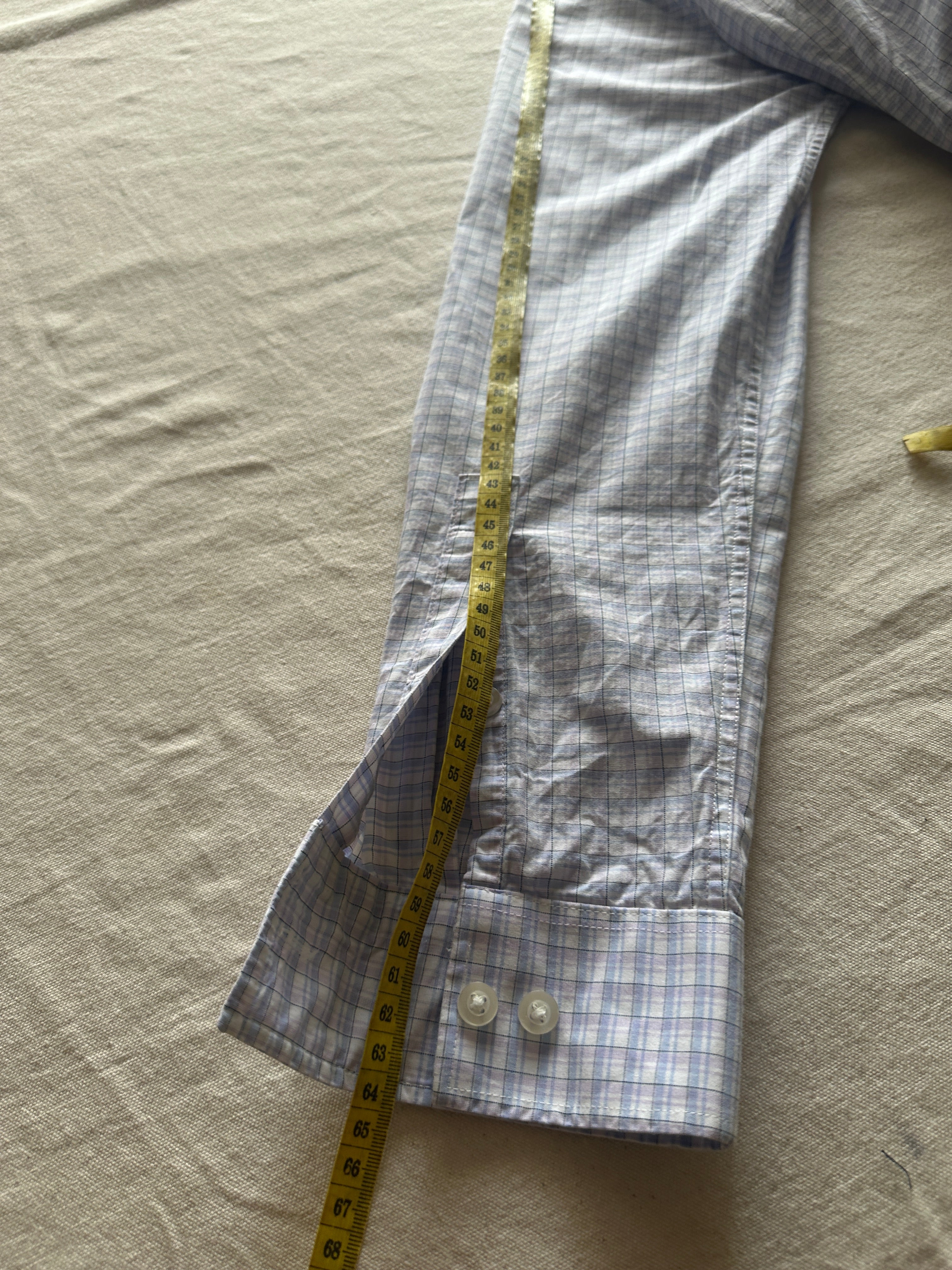 Michael Kors — Camisa Cuadros Slimfit, Talla L