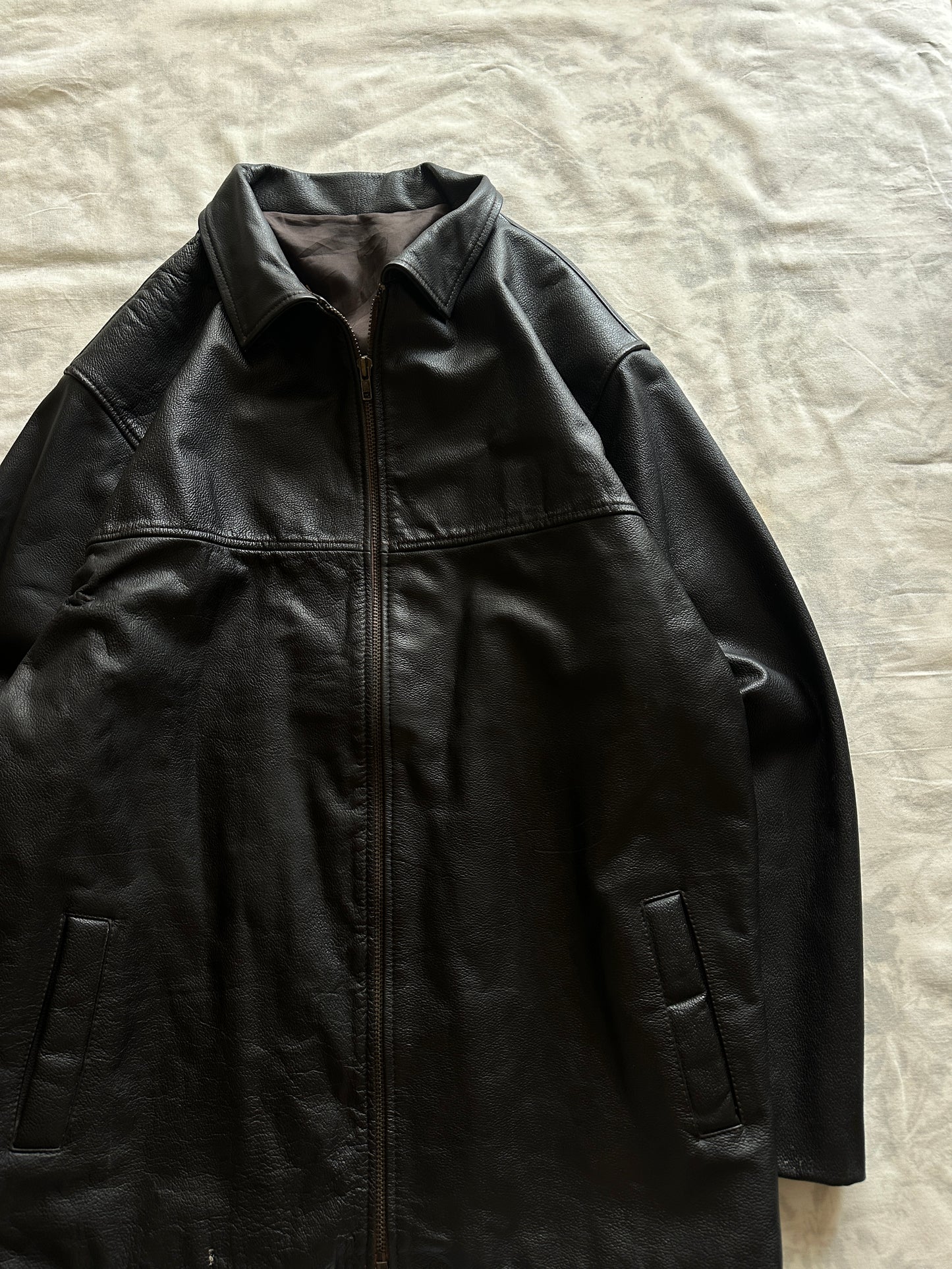 Leather Jacket - XL