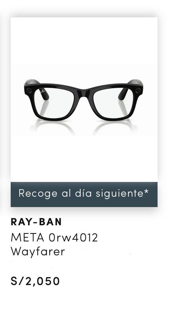 Rayban Meta Wayfarer Gen 2