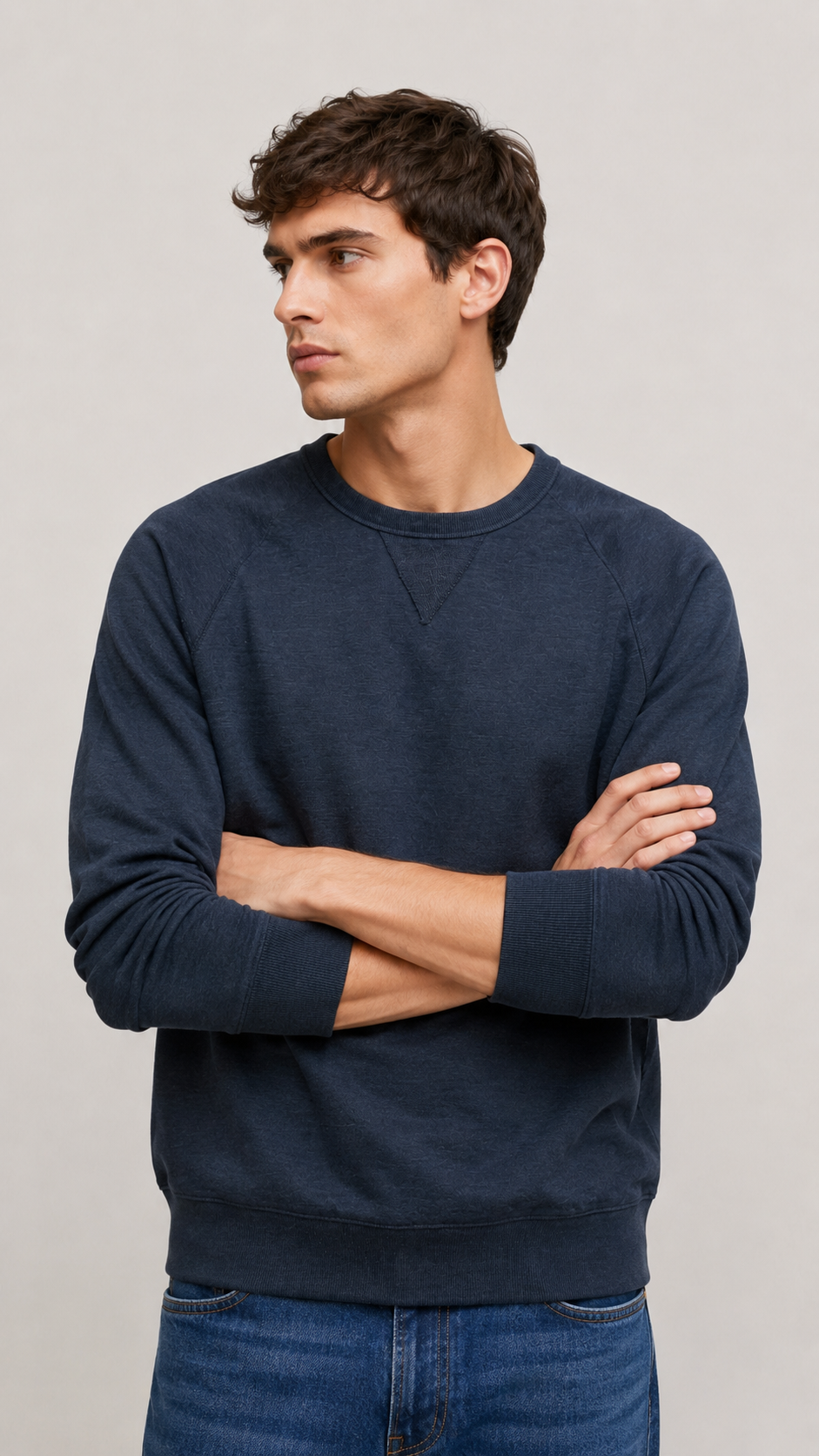 Champions — Used Polera Azul, Talla L