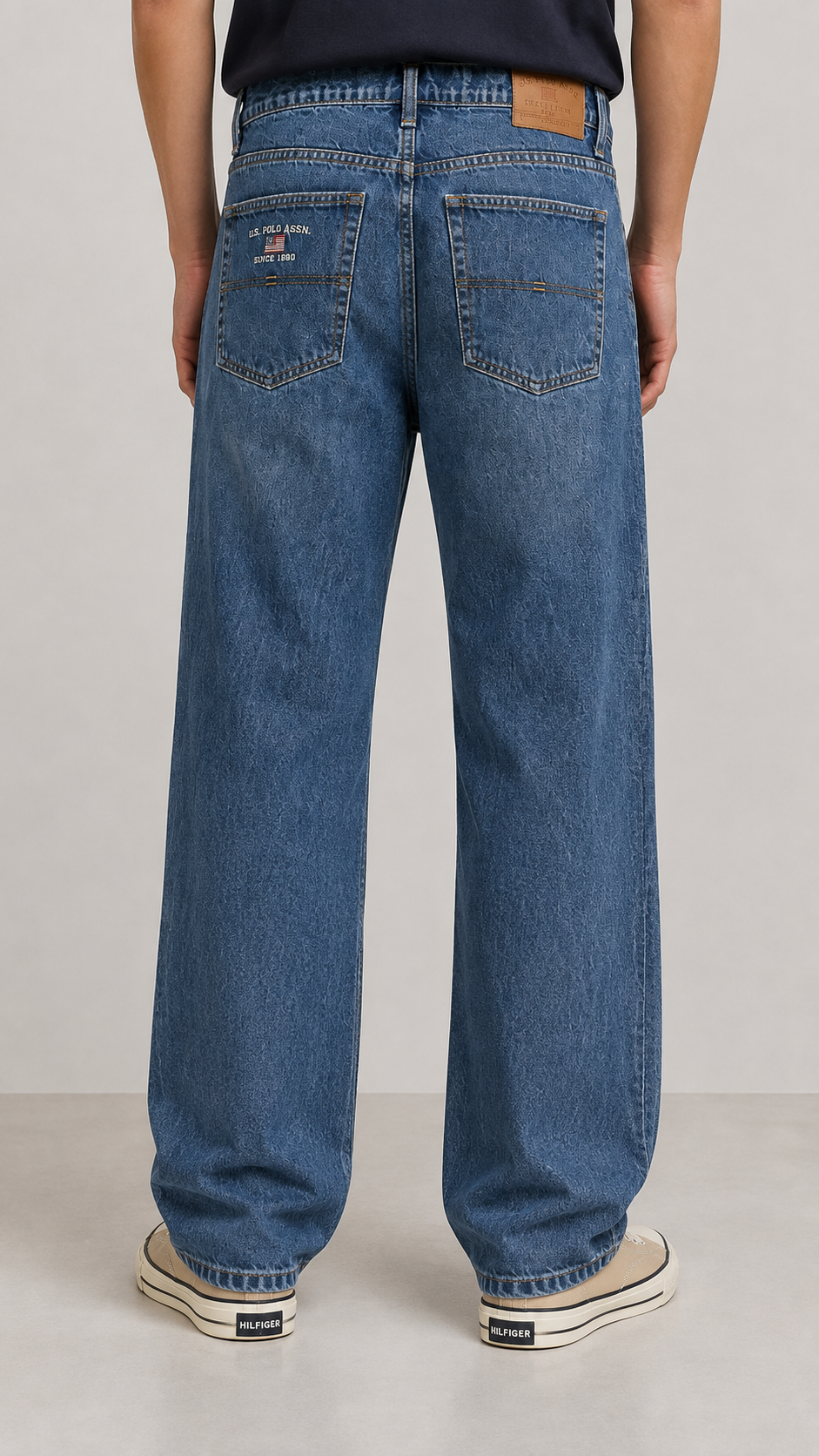 USPA — Pantalón Baggy Jean, Talla 36