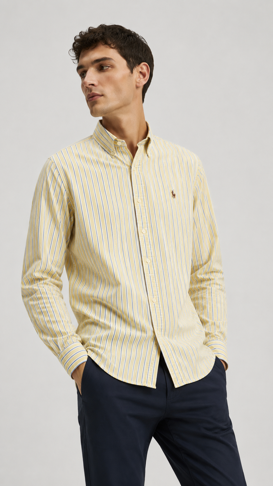 1. Ralph Lauren — Camisa Caballo Pintado, Talla M